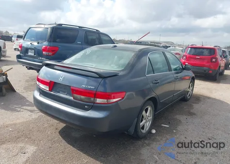 2004 Honda Accord 2.4 Ex z USA, uszkodzony, nr VIN 1HGCM568X4A065564